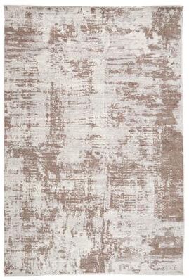 Terra by Obeetee Heirloom Abstract Beige Rug