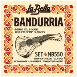 La Bella MB 550 Bandurria (12x, 0.04"), Saiten