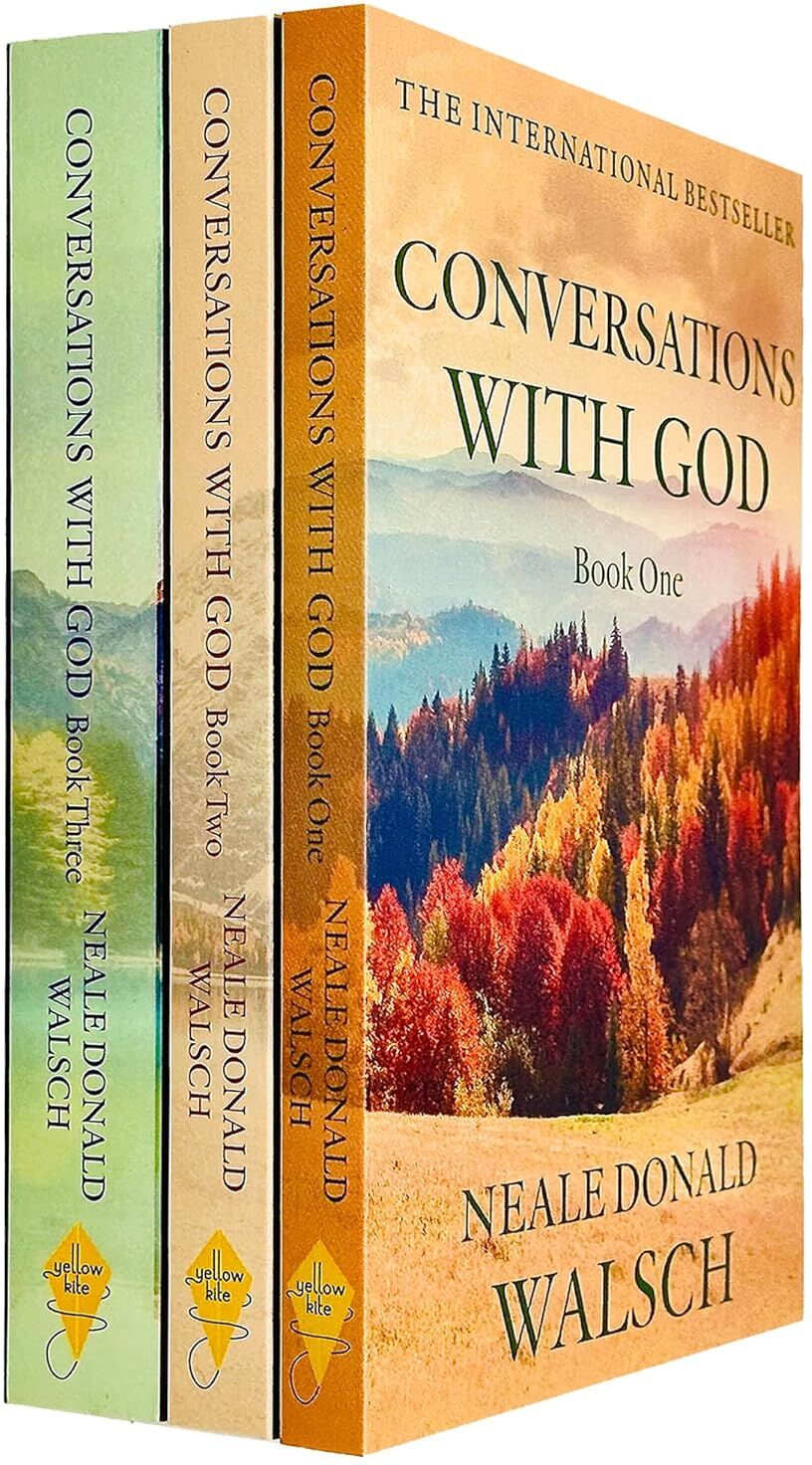 Hodder & Stoughton Neale Donald Walsch Conversations With God Books 1, 2 & 3 - Paperback Set - Bestselling Spiritual Trilogy