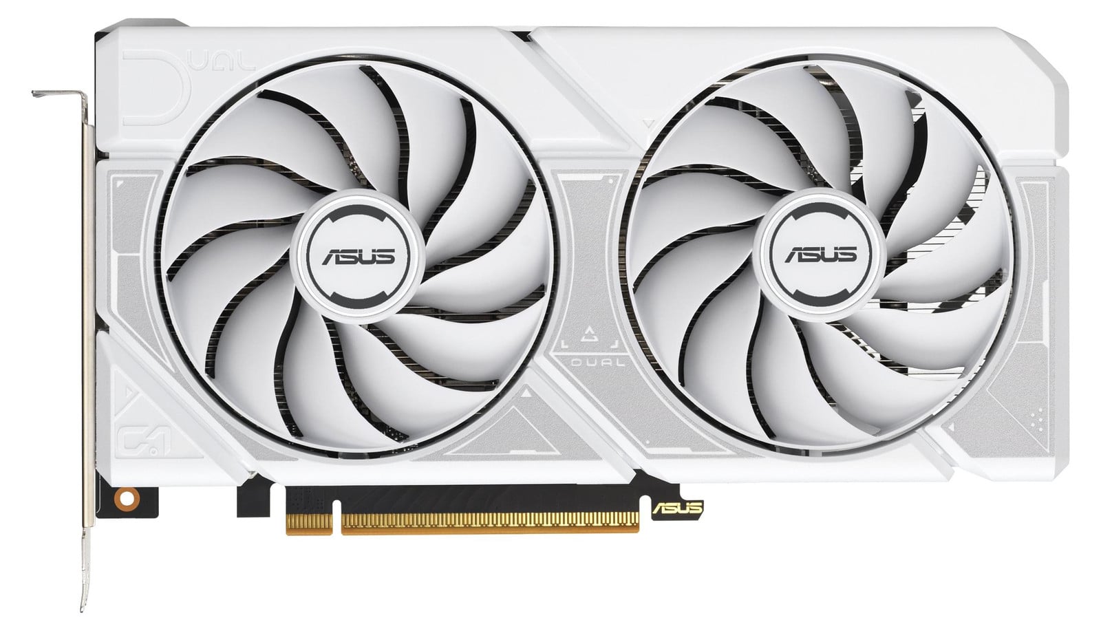 Asus GeForce RTX 5060 DUAL OC WHITE 8GB videokaart met DLSS 4, 3x DisplayPort en 1x HDMI 2.1