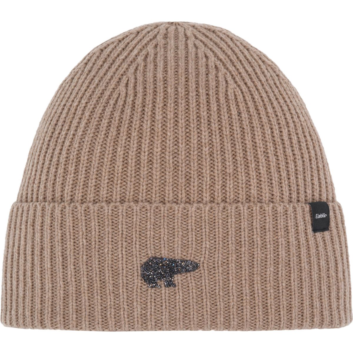 Eisbär Elena OS Crystal Mütze beige (150) 25204-150