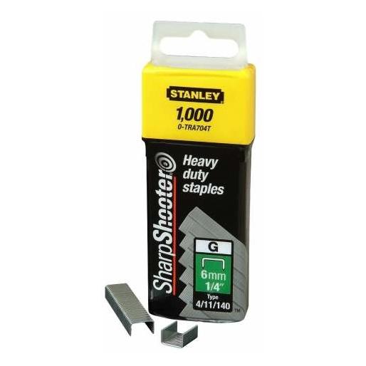Stanley Klammern Typ G (12mm) (1000x) (1-TRA708T)
