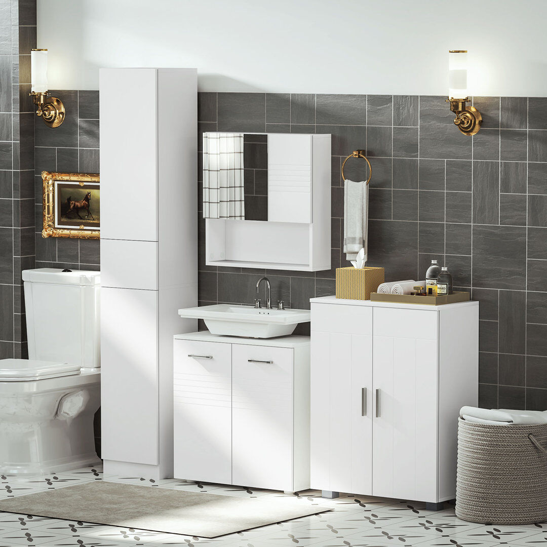 Ebern Designs Revamp Bathroom Cabinet 190cm H X 30cm W X 30cm D