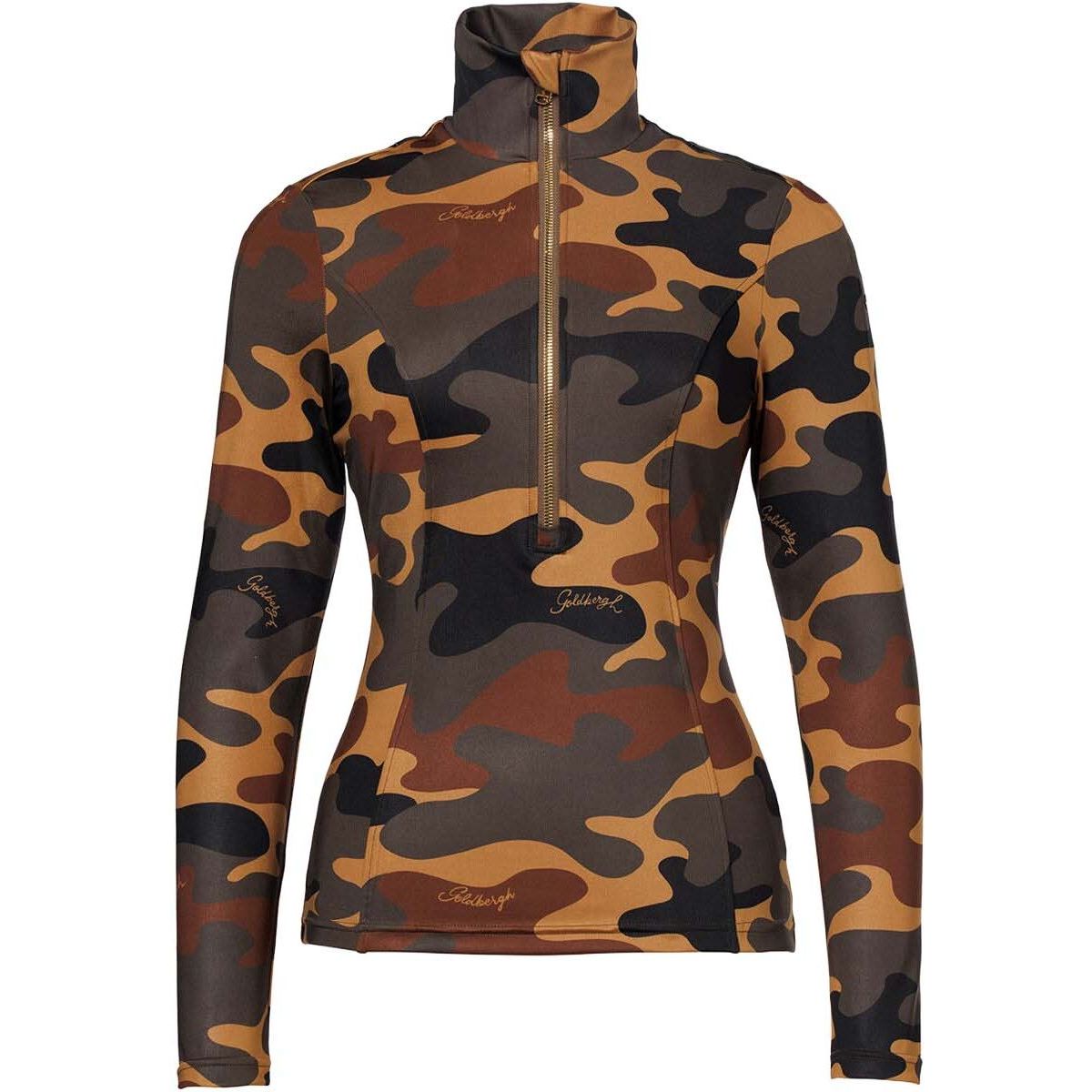 Goldbergh Mori Ski Pully army print (6029) S GB31320264-6029-S