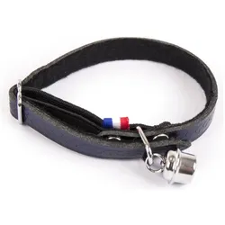 Martin Sellier Geflochtenes Lederhalsband für Katzen (One Size, Katze, Allgemein), Halsband + Leine