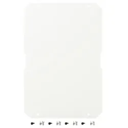 ABB V64PWNJ7 Abdeckplatte 640x440x2mm VMS64 Abdeckung grau m.Bef. VE 1 4TBV853107C0100