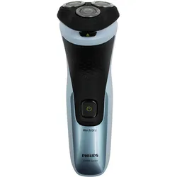 Philips X3063/00 Series 3000X elektr. Nass-/Trockenrasierer Akku USB Himmelblau
