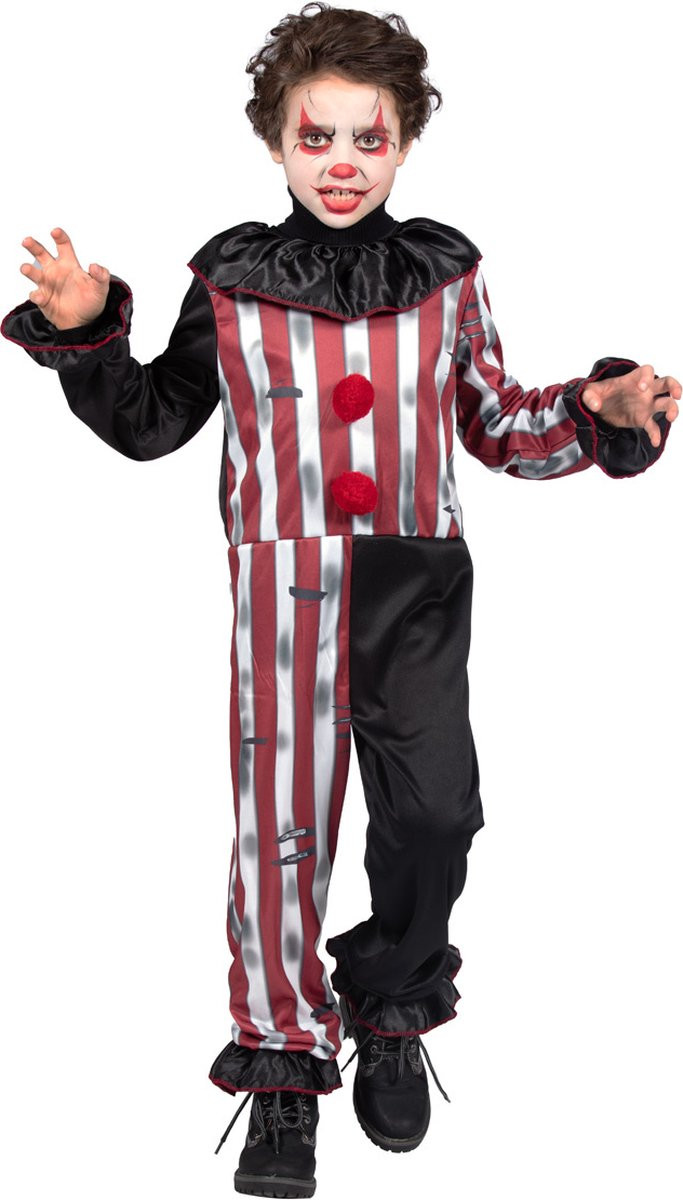 Wilbers & Wilbers Scary Gary Clown Kind Kostuum