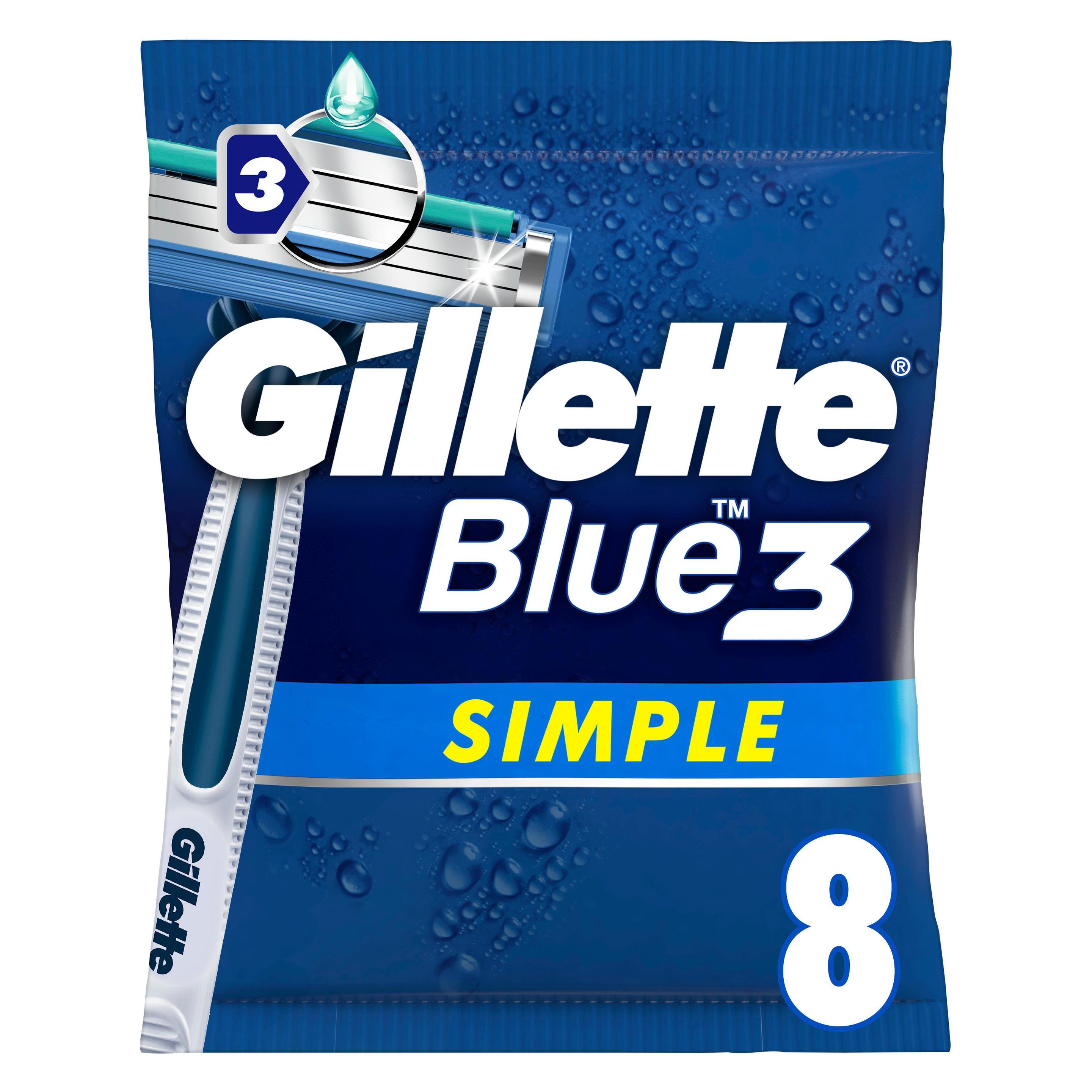 Gillette Blue Simple3 (7702018474905)