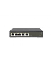 LevelOne Switch 5x GE 60W 4xPoE+ (GES-2105P)
