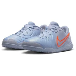 NIKE Jr. Tiempo Legend 10 Academy IC Fußballschuhe Kinder 402 - blue eclipse/black 37.5