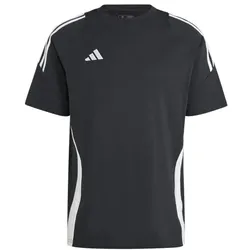 adidas Tiro 24 T-Shirt Herren - schwarz/weiß - XS