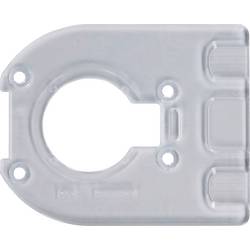 PRO Grundplatte, halbrund, 7 x 93 x 118 mm Bosch Accessories 2608001110