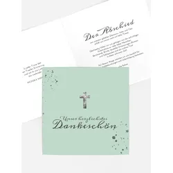 Trauerkarten Dankeskarten selbst gestalten mit Spruch und Fotos im Onlinedesigner bei Meine-Kartenmanufaktur.de