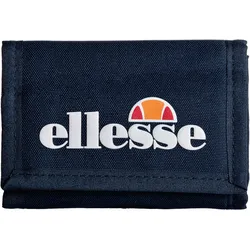 ellesse Unisex Geldbeutel - Clarino Wallet, Logoprint, Klettverschluss, mit Innenfächern Blau