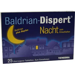 Baldrian Dispert Nacht Zum Einschlafen 25 ST