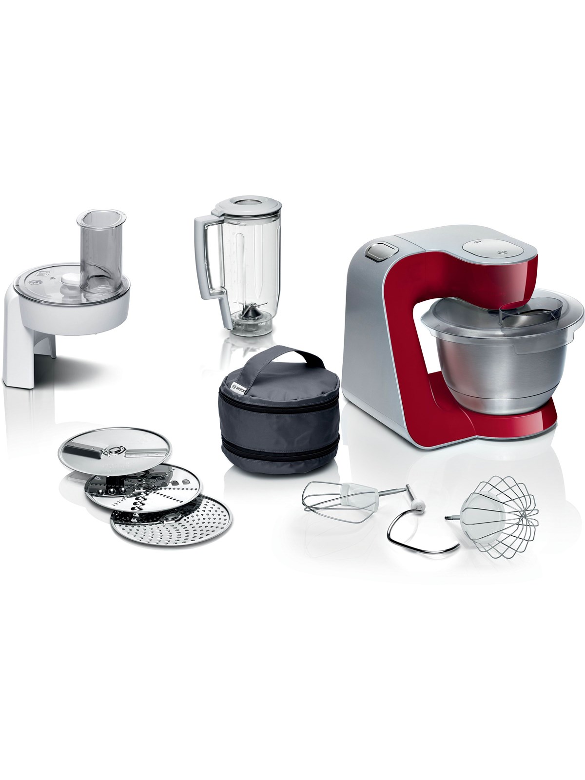 Bosch Küchenmaschine MUM58720 - red