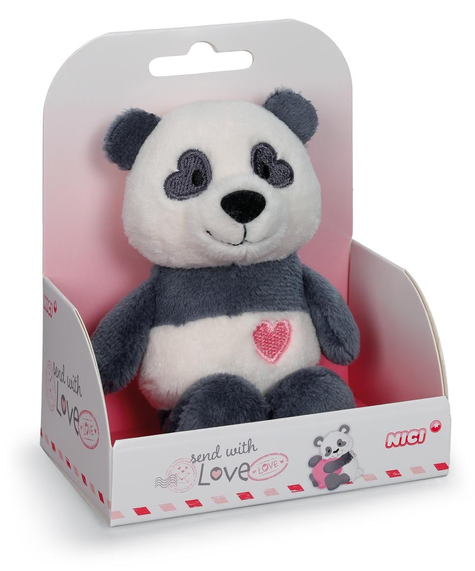 NICI Pluchen Panda Love 12 cm