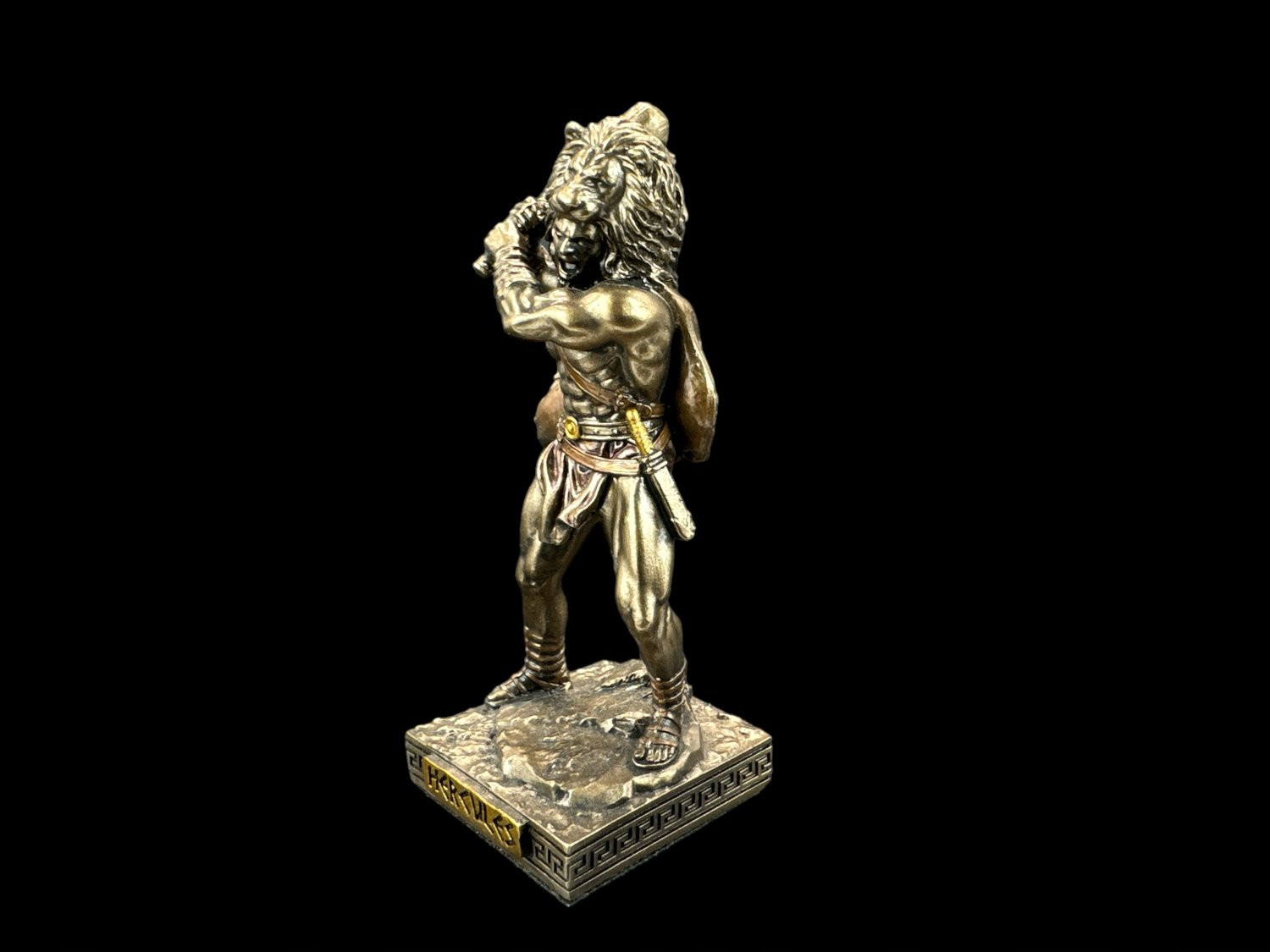 Veronese Hercules Beeldje - Kleine Decoratieve Sculptuur voor op tafel