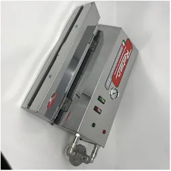 Reber Professionelles Edelstahl-Vakuumiergerät, Vakuumiergerät, Silber, Weiss