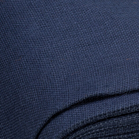 Jute (Rupfen), blau