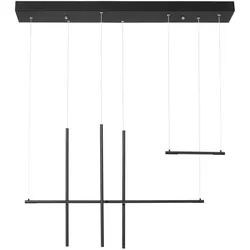 Nova Luce 9088105 Elettra LED Pendelleuchte Schwarz