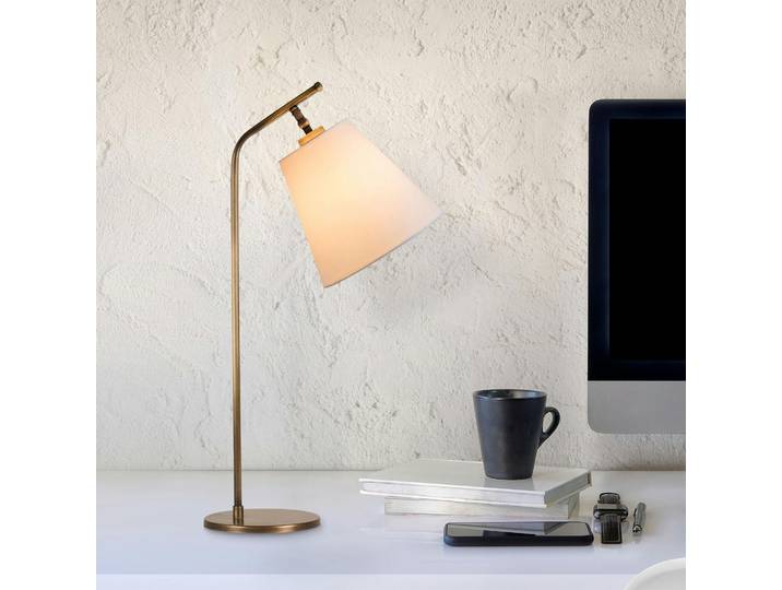 Lampe de chevet vintage ZURICH - Ecru