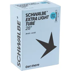 Schwalbe Schlauch Nr. 17-EL Extralight 28 Zoll Clik Valve (SCV), 40 mm