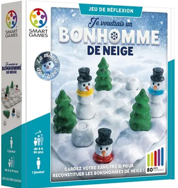 SmartGames Je Voudrais Un Bonhomme De Neige