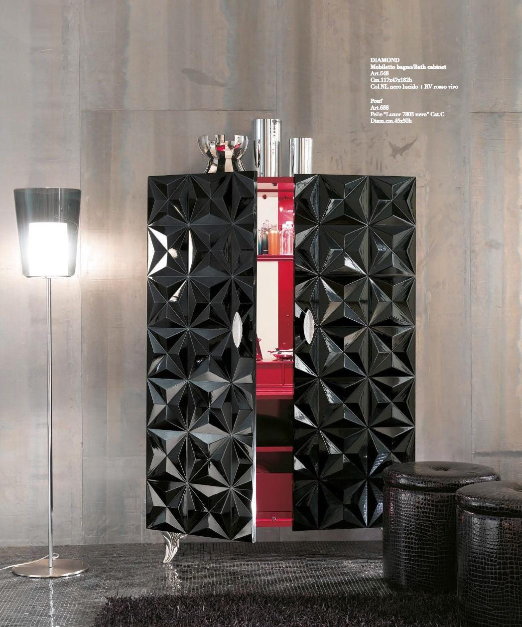 Bizzotto Luxus Design Badeschrank van Hout