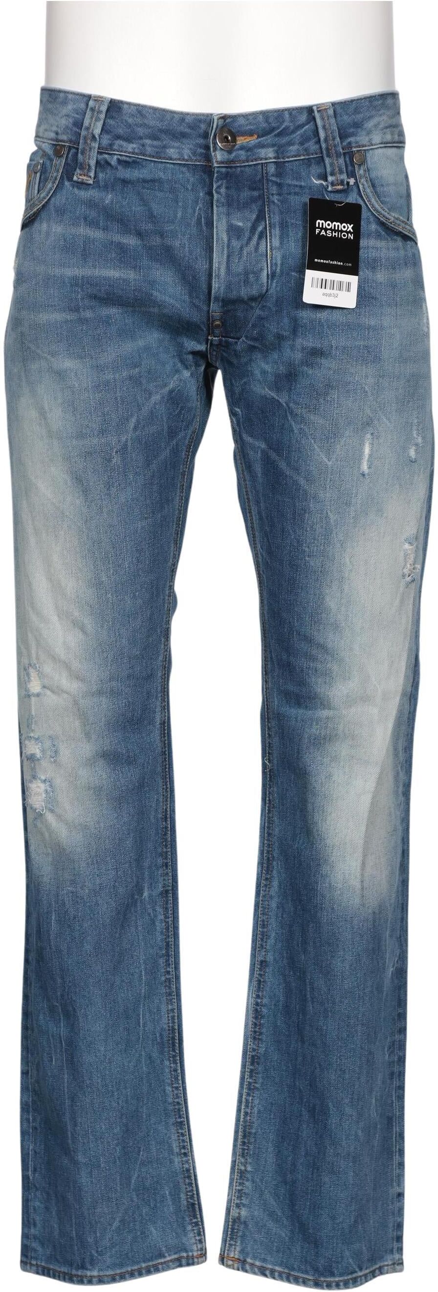G Star RAW Herren Jeans, Blau, Gr. W34, Baumwolle - Second Hand