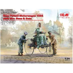 ICM Benz Patent-Motorwagen 1886 with Mrs. Benz & Sons