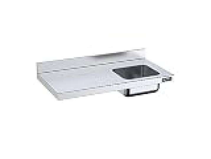 Plan de Travail Mural en Inox avec Bac - Gamme 700 - Distform