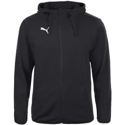 Puma, Herren, Laufjacke, Liga Casuals Kapuzenjacke Herren (S), Schwarz