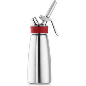 iSi Sahnespender Gourmet Whip Plus 1603, 0,5 Liter, silber, 88 x 311mm, Edelstahl