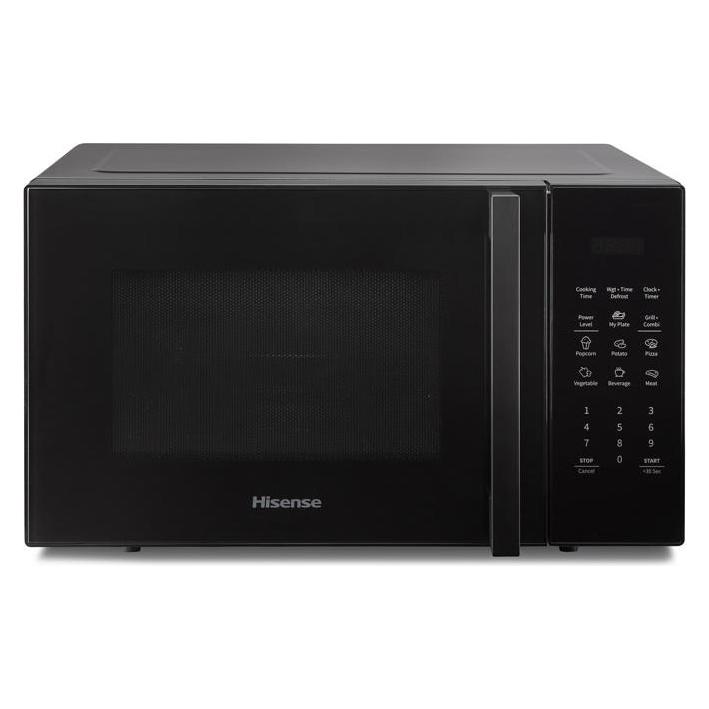 Hisense H23MOBS5HG Mikrowellenherd Flache Oberfläche Kombi-Mikrowelle 23 L 800 W Schwarz (23 l) (H23MOBS5HG)