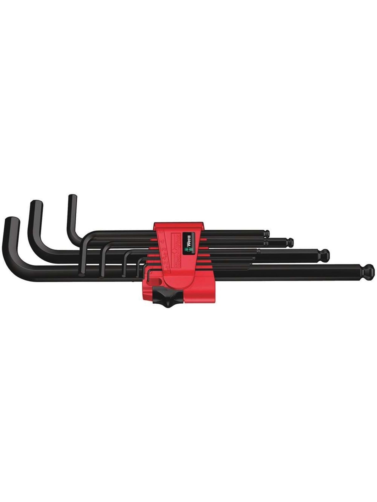 Wera 950 PKL/9 BM N Winkelschlüsselsatz, metrisch, BlackLaser, 9-teilig