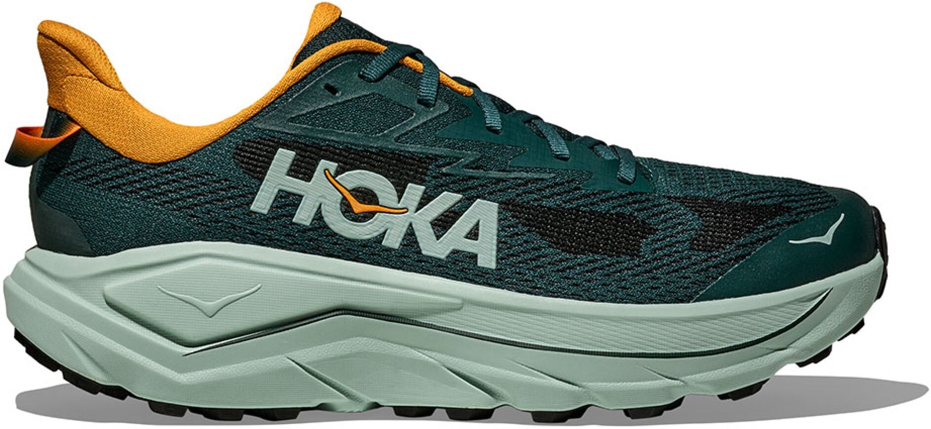 Hoka Challenger 8 -maastojuoksukengät (miehet) - Bay Leaf/Sage, 45 ⅓