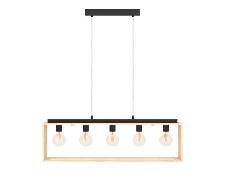 Hängelampe FAMBOROUGH LED 100x110cm 40W schwarz