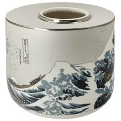 Goebel, Vase, Vase Hokusai- Die Grosse Welle, Porzellan, Bunt, 16 cm, 67075111 (1x)