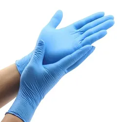 Professionelle Nitrilhandschuhe, Größe L, 100 Stück.