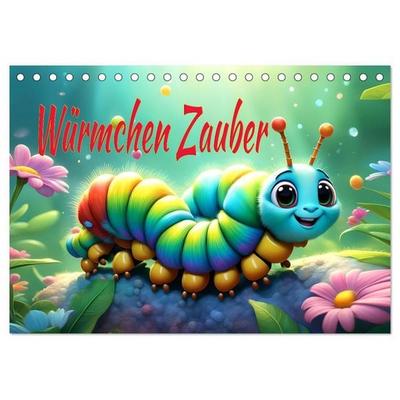 Würmchen Zauber (Tischkalender 2027 DIN A5 quer), CALVENDO Monatskalender