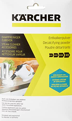 Kärcher ontkalkingspoeder 17g voor stoomreinigers, waterkokers en koffiemachines