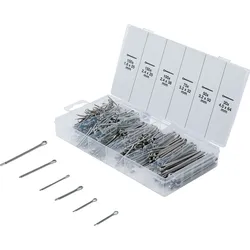 BGS Splinte-Sortiment Edelstahl Ø 1,6 - 4,0 mm 555tlg. - 8048-1