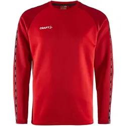 CRAFT Squad 2.0 Crewneck Trainings-Top Herren 430476 - bright red/express S