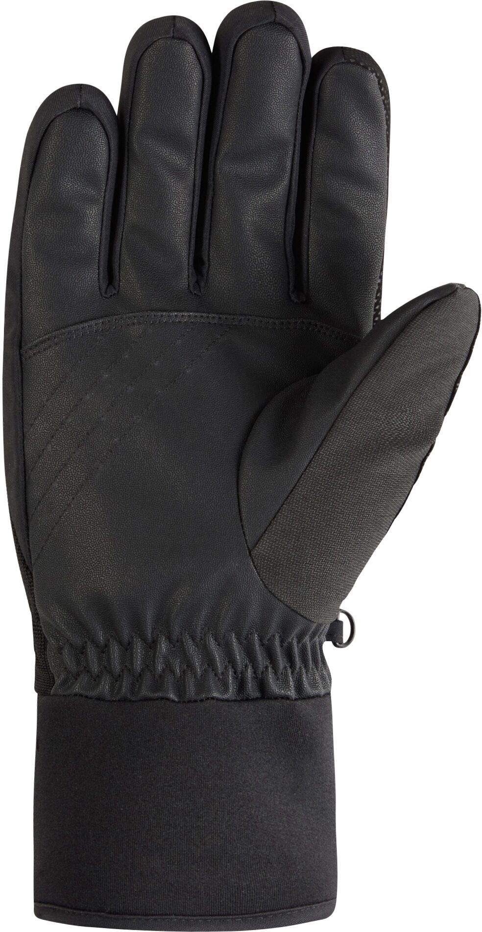 Skihandschuhe ZIENER "GATIS-Z AQUASHIELD", Herren, Gr. 9.5, schwarz (electric grass), Kunstfaser, Handschuhe Skihandschuhe, wasserdicht, winddicht, atmungsaktiv, warmes Fleece-Futter electric grass 9.5