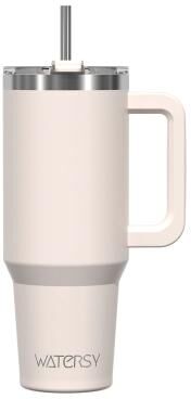 Uplifted Finds 20oz Stainless Steel Insulated Tumbler With Handle And Straw Portable Car Travel Thermal Mug color