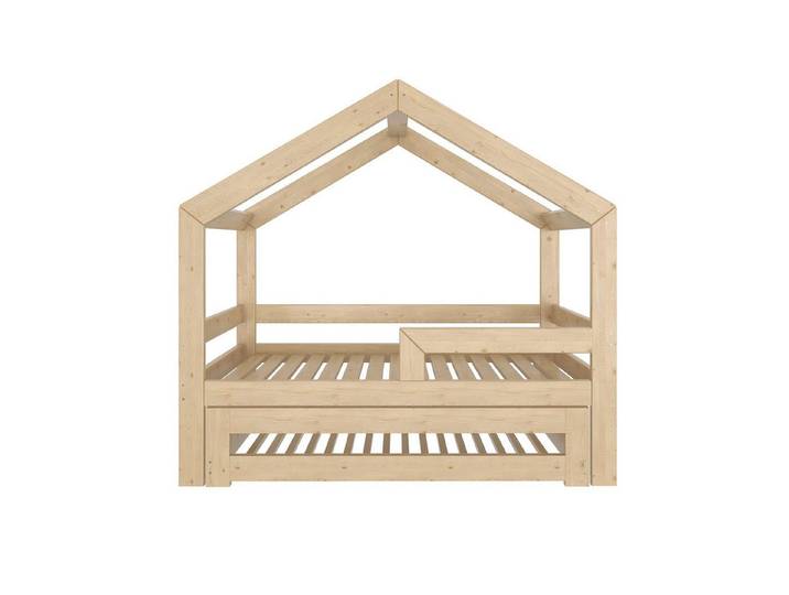 Need Sleep Hausbett Symmetrisches Hausbett mit Ausziehbett 160x80/140x70
