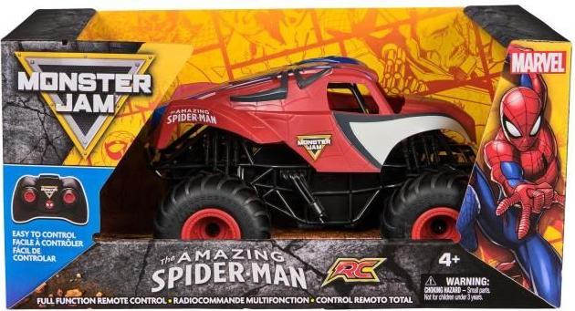 Spin Master Spider-Man Monster Jam afstandsbedieningsvoertuig schaal 1:24