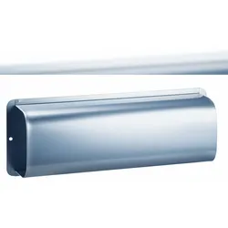 Alco Zeitungsbox Edelstahl rostfrei 370x90x140mm silber